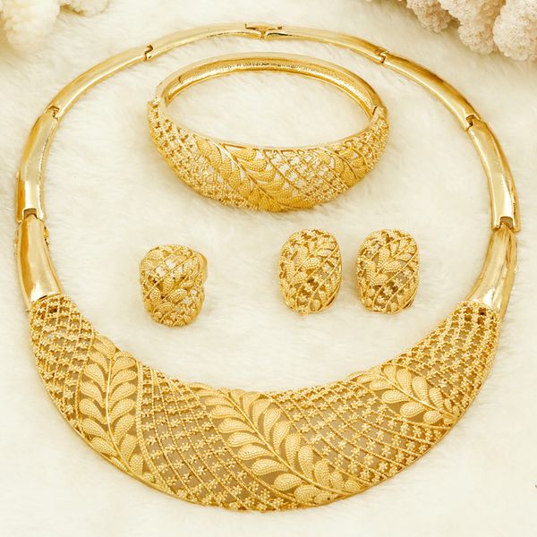 

african women fashion jewelry bride wedding jewelry sets 18 gold dubai gold design hoop ring earrings charm bracelet, Silver