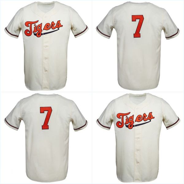 

ClemsonUniversity 1963 Home Jersey Any Player or Number Stitch Sewn All Stitched High Quality Free Shipping Baseball Jerseys