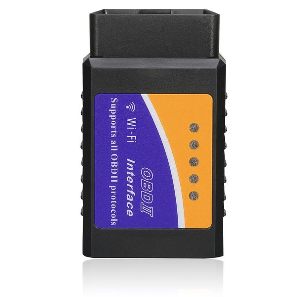 Süper Mini ELM327 WIFI V1.5 OBD2 OBDII Kodu Okuyucu ELM 327 Otomatik Teşhis Tarayıcı Aracı ELM-327 Android iOS Telefon için Kablosuz