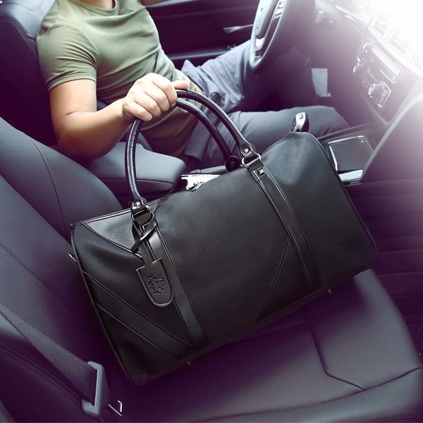 

2018 business trip travel bag male hand large capacity light short travel bag one-shoulder a generation of fat