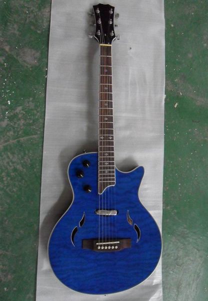 

holesale new arrival t5 eletric guitar in blue 130315