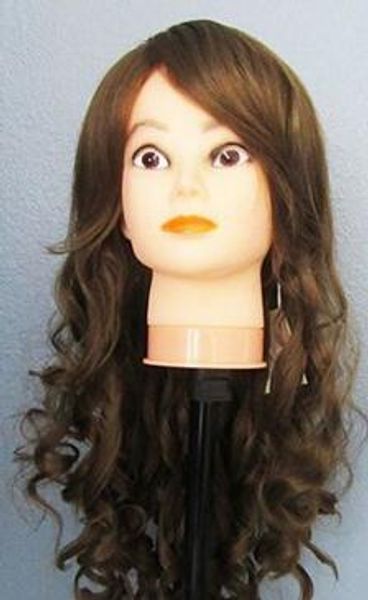 

elegant synthetic curly fashion hair wigs ash brown, Black;brown