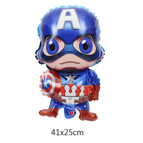 Small Kids Birthday Party Decoration Ballon Idea Avengers Mylar