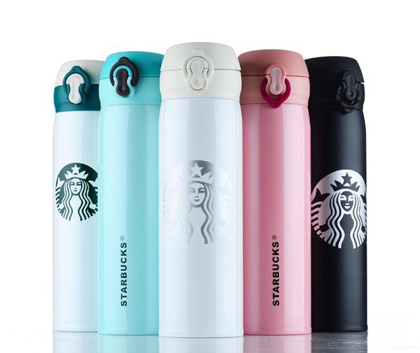 

10 различных Цветов Термос Starbucks CUP Термос Термос Из Нержавеющей Стали Изолированн