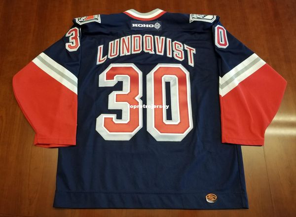 

wholesale custom henrik lundqvist vintage new york rangers koho hockey jersey lady liberty mens retro jerseys, Black;red