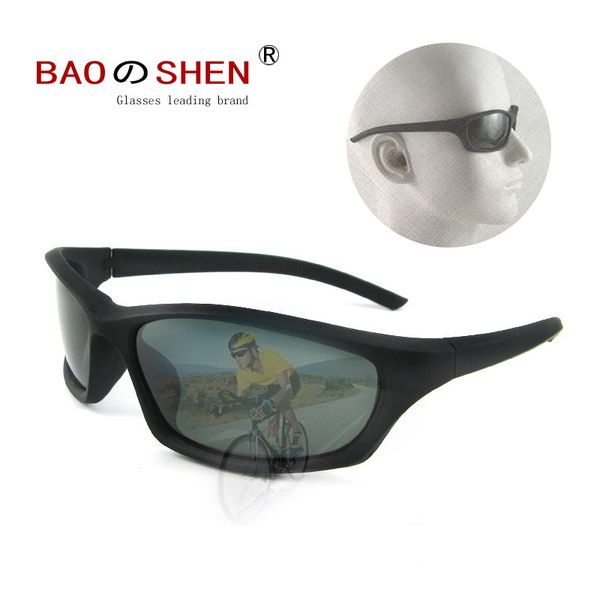 

2018 new sunglasses men's polarized glasses dynamic streamline driving sunglasses men's outdoor sports 2151, White;black
