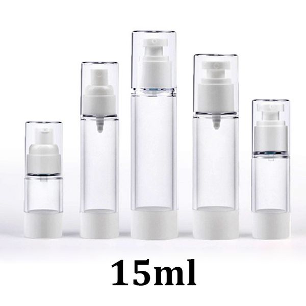 

15 ml a pla tic emul ion pray co metic airle pump bottle