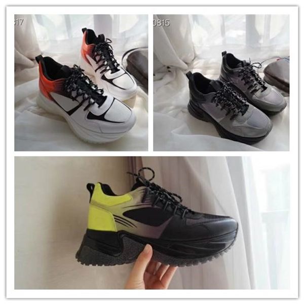 

2019 весна мода дизайнер обуви любителей обуви дышащая воловья кожа кроссовки удоб