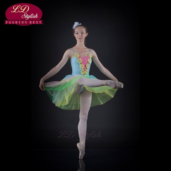 

ballet tutu veil skirt tutu walnut stage tassel professional installed clip ldstylish model ld0007i, Black;red