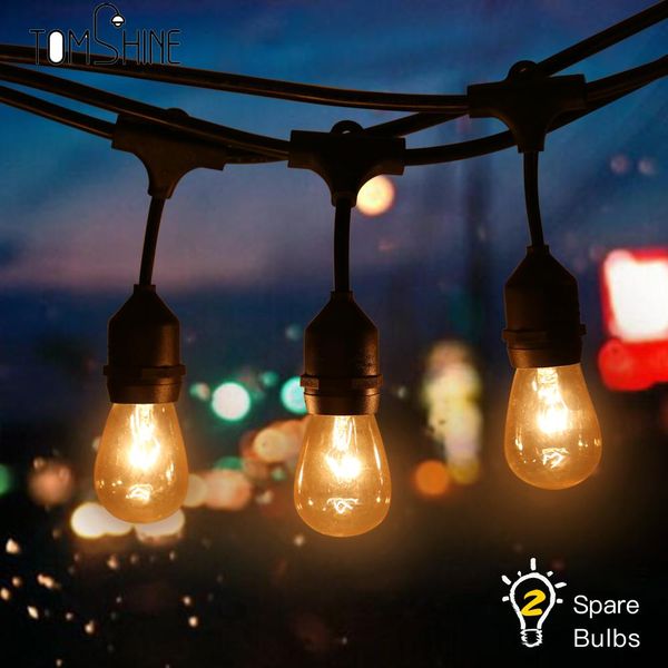 Novelty 15 Led E27 Uk Plug 2 Spare Bulbs Ball String Lamps Lights Fairy Wedding Garden Pendant Garland Party Bulb