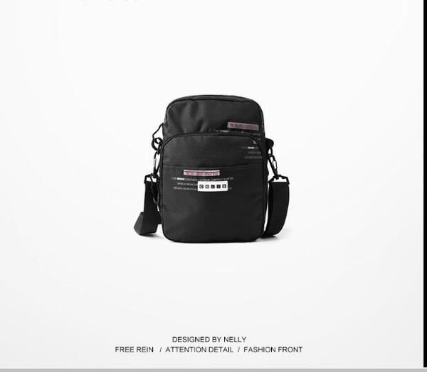 Fashion Männer Street Weibliche Briefträger Rucksack Taschen Student Tasche Schulter Kleine Hop Großhandel Sporttasche Hip Brust Casual A5R4jL