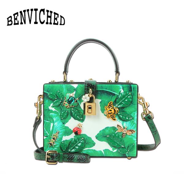

benviched 2017 princess luxury handbags women bags designer diamonds genuine leather women shoulder bag evening bag l068
