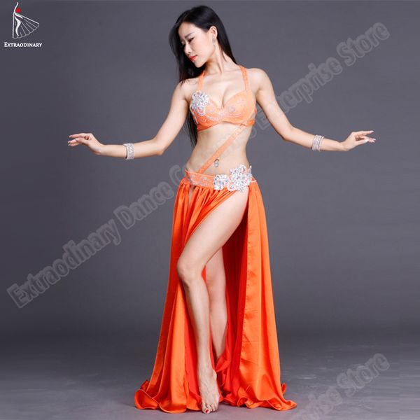 

belly dancing suit costume bellydance skirt bra carnival costumes bra egyptian skirt 2pcs professional stage oriental set, Black;red
