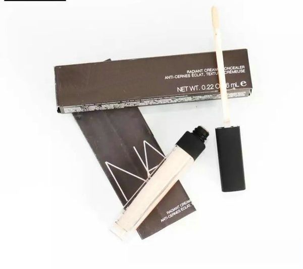

Free Shipping Makeup Radiant Creamy Concealer Liquid Foundation 6 colors Concealer Cosmetics 6ML