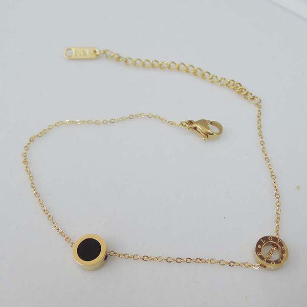 

высокое качество топ мода браслет изготовлен из 100% нержавеющей стали -анти-не ,популярны мини-формы-серебряный круг и золотой цвет, Black