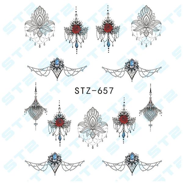 

2018 girls women butterfly flower pendant nail sticker women girls female nail wrap diy manicure decoration, Black