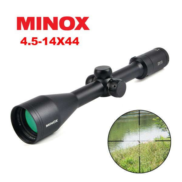 

Minox 4.5-14x44 SF охотничий прицел боковой Параллакс фокус тактический прицел снайперская снасть с крышкой объектива