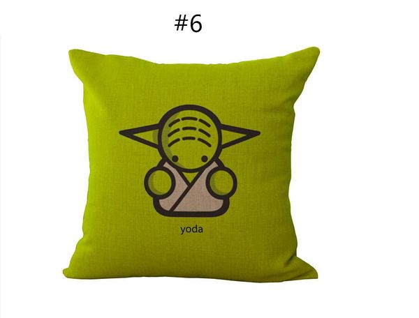 

black knight print cotton flax pillow case cover car sofa pillow sham armchair for living room bedroom study room dining room l myj 056