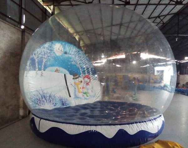

airtight inflatable snow globe for christmas