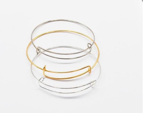 

новый дизайн мода diy ювелирные изделия сплава проволоки металлический браслет европейский и американский регулируемый браслет аксессуары оп, Golden;silver