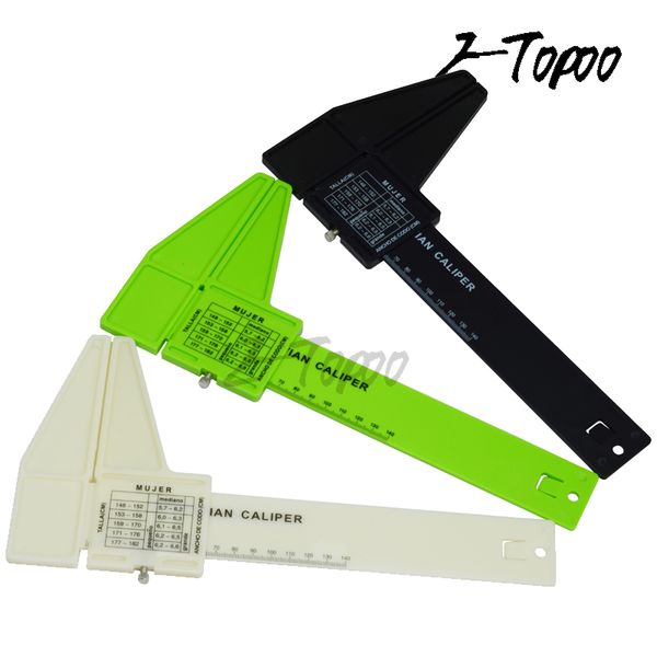 

plastic caliper vitruvian caliper ruler for elbow body skinfold tool