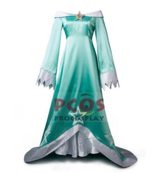 

super mario galaxy wii u rosalina & luma cosplay costume, Black;red