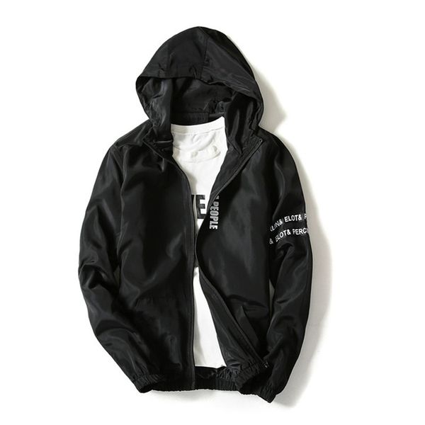 

summer men;s thin jacket men;s hoodie top, Black;brown