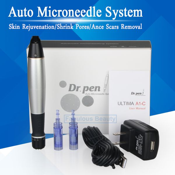 

derma pen терапия для лечения акне уход за лицом красота авто авто ролик штамп микроиглы dr.pen micro needling 5 скорость 0.25mm-3.0mm регул