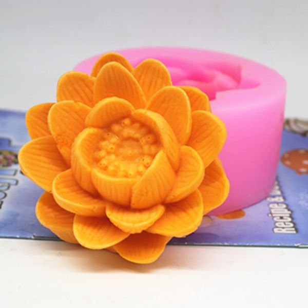 

c449 soap mold/handmade soap mold/silicone mold/soap die/silica gel die lotus