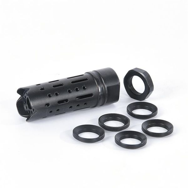 

223 5.56 1/2x28rh threads superior recoil management with crush washer and jam nut muzzle brake