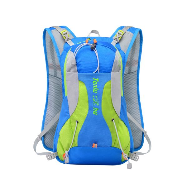 

tanluhu waterproof cycling backpack outdoor sport bags running pack hiking jogging climbing camping pouch backpack for men women