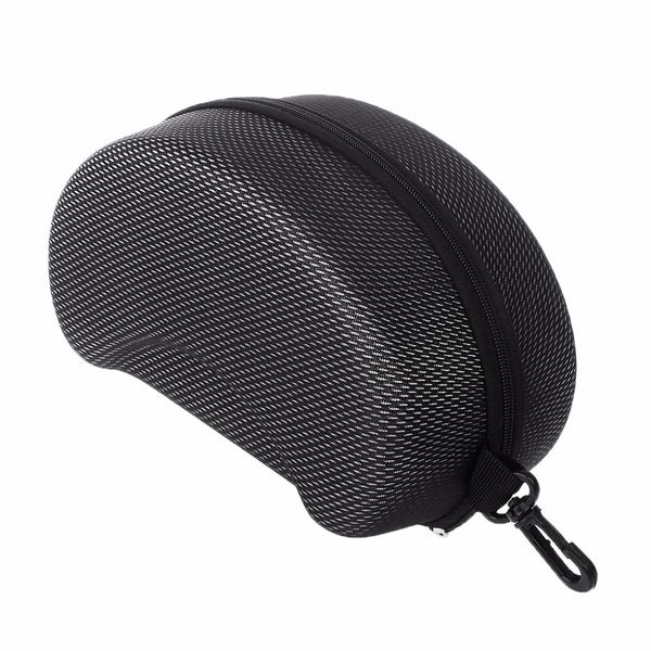

protection eva ski goggle case sunglasses carrying zipper buckle hard box holder
