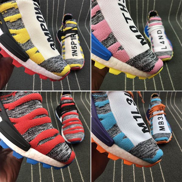 

Pw hu holi mc human race running hoe pharrell william fa hion athletic port neaker outdoor trainer kate trail