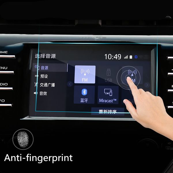 Araba GPS Görüntü temperli cam Ekran Koruyucu Fit For Toyota Camry 2018
