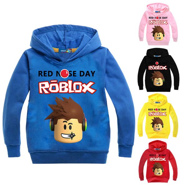 Red Nose T Shirts Coupons Promo Codes Deals 2019 Get Cheap Red - children autumn sweater for boys roblox red nose day hooded cartoon girls school sports top kids casual t shirt christmas tee