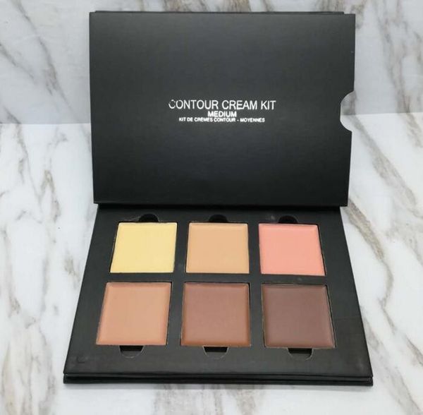 

2018 новый плашечный цвет макияж взрывных Анна 6 коробки цвета мини консилер макияж