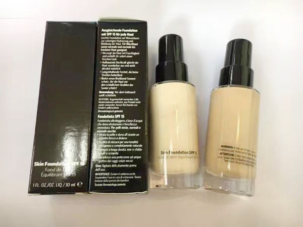 

2017 bobi brown skin foundation 30ml bobi liquid foundation concealer makeup long-wear even finish foundation 6color mix