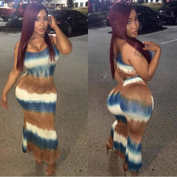 

2019 fashion bodycon dress women's line striped sleeveless summer casual elegant mini dress q013, Black;gray