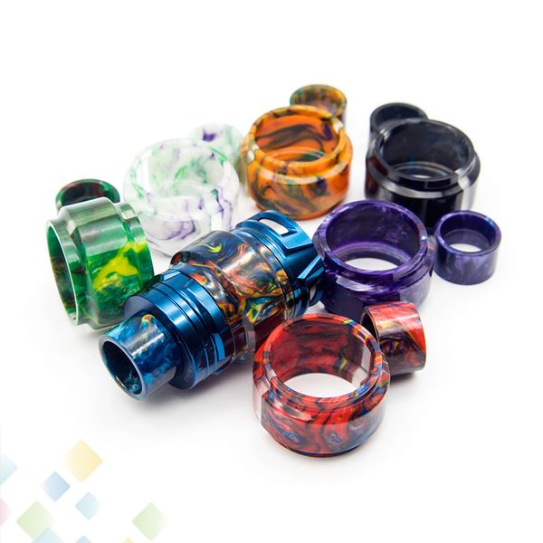 

Colorful TFV8 Baby V2 Replacement Resin Tube with Drip Tip Kit Extended Capacity High quality Fit TFV8 Baby II Atomizer DHL Free