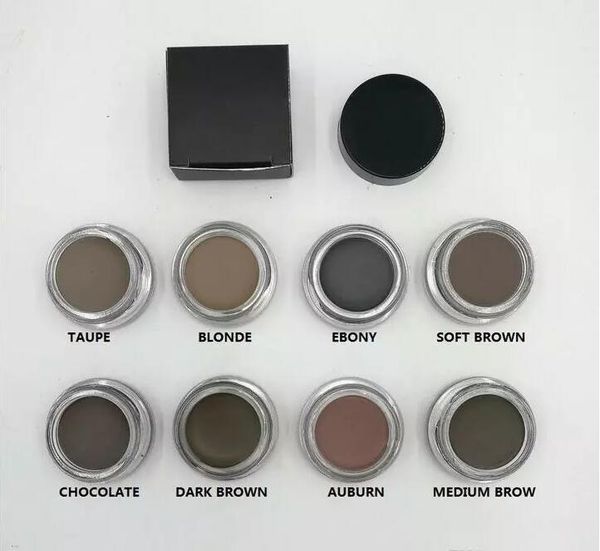 

HOT Woman Eyebrow Enhancers Pomade Medium Brown Waterproof Makeup Soft Medium Dark Brown CARAMEL With Retail Box 4g recommend make up