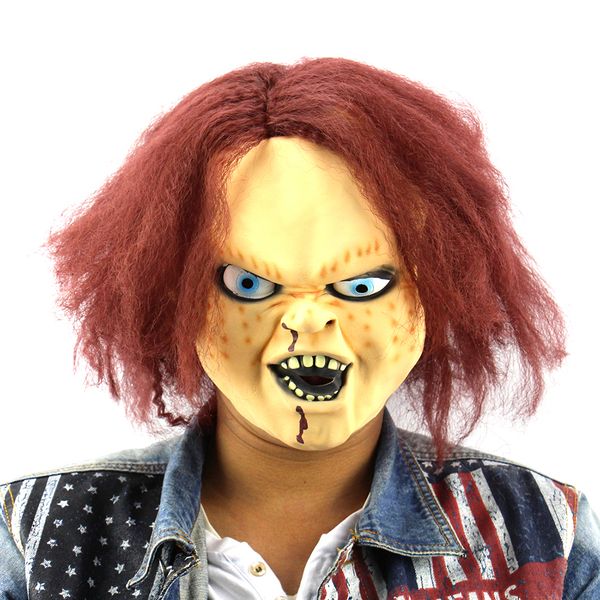 

костюм королевы стивена кинга pennywise mask scary halloween mask cosplay it clown latex party mask prop