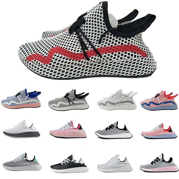 

Новые Топ-Мода Оригиналы Deerupt Runner Женщины Мужские черный красный белый Кроссовки Спортивные Кроссовки CQ2624 Новый Стиль Оптовая