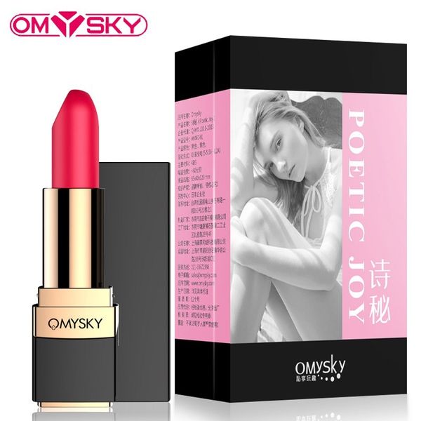 OMYSKY Femmina 10 Velocità Rossetto Vibratore Giocattoli Del Sesso Per Le Donne Vibrazione Elettrica Vagina G-spot Massaggio Proiettile Mini Prodotto Per Adulti Y18102906