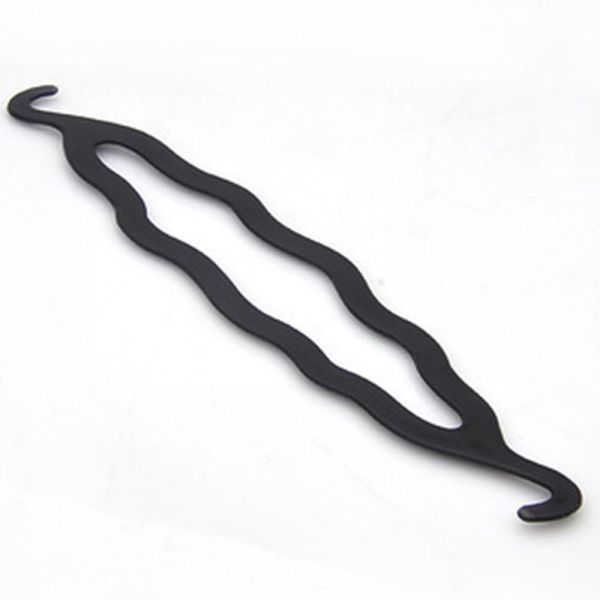Black Plastic Diy Styling Tools Pull Hair Clips For Women Hairpins