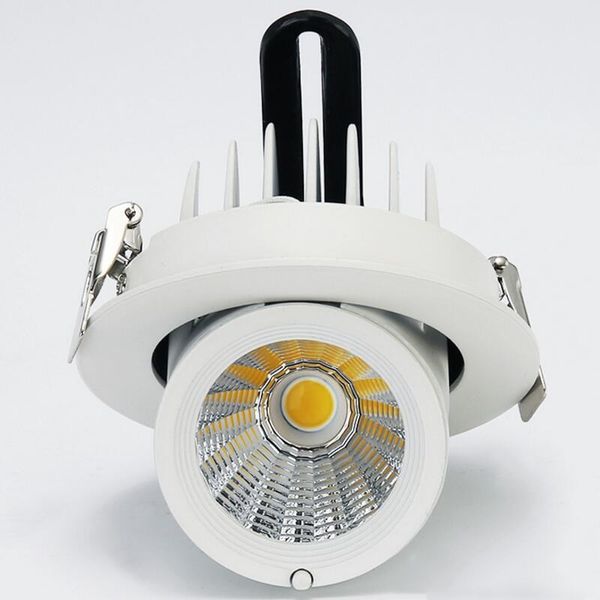 Super Bright 10W 15W 20W Led downlight COB teto de luz Spot Tecto de luz recessado luzes Led Lâmpada de tronco AC110-240V