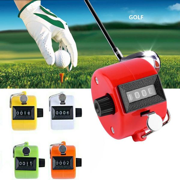 

professional glof training handheld tally click counter 4 digits number for golf clicker club
