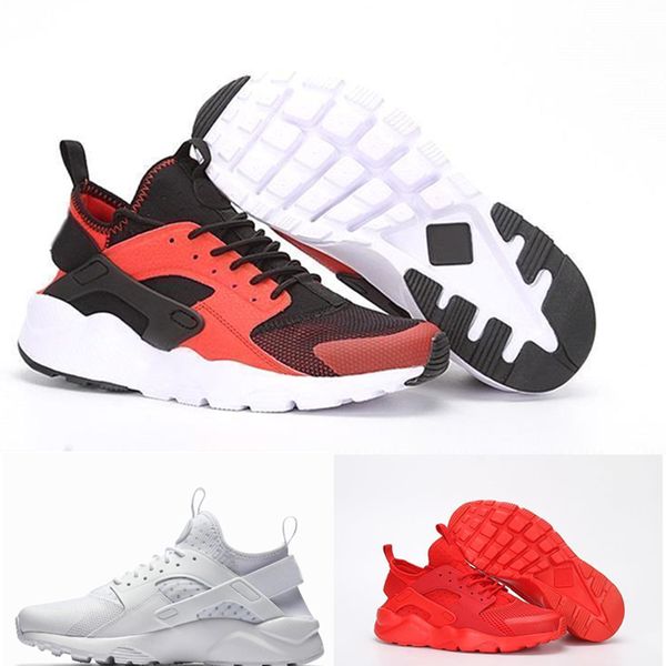 

New Colors Huaraches 4 IV casual Shoes For Men & Women, Top Quality Air Huarache Run Ultra Breathable Mesh Cushion Sneakers Eur 36-45 A02