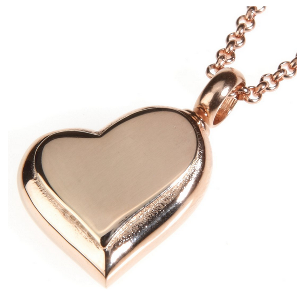 

jewelry stainless steel pendant customized oblique heart-shaped cremated urn pendant to commemorate lover's pet bone hair funeral crema, Silver