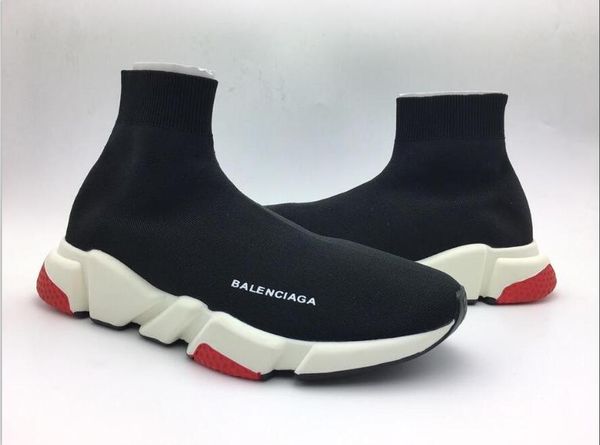 

Высокое качество 2018 Мужская спортивная обувь модный бренд носки сапоги женщина н