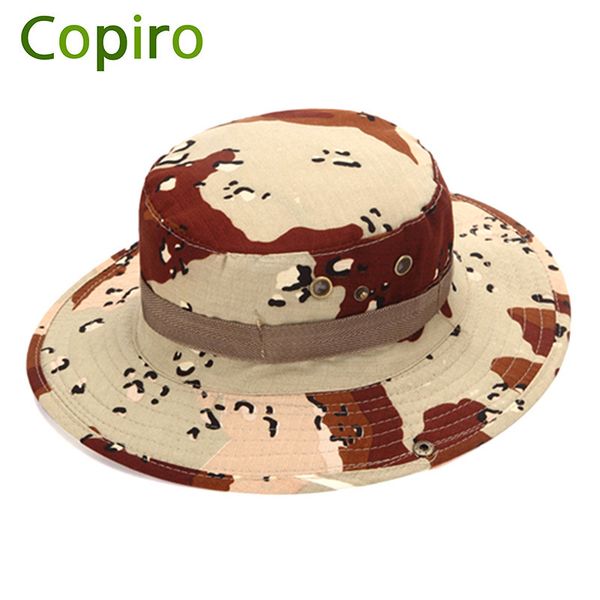 

copiro outdoor hiking chapeus sunshade camuflagem homens camping and fishing gorros tactical cap hunting hat, Black;white